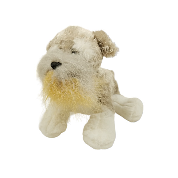 Ganz Webkinz Schnauzer Dog 9" Plush HM159 Stuffed Animal Toy Only NO CODE - Picture 1 of 13
